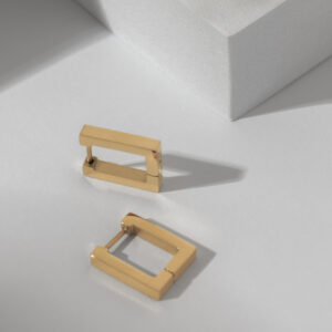 Juego de pendientes. Oro 18K